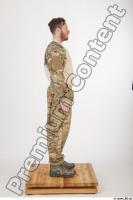 Soldier in American Army Military Uniform 0010